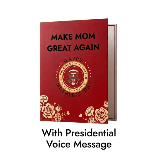 Funny Talking Mother’s Day Card with Voice Audio